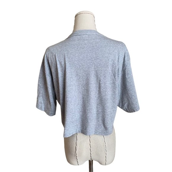 Vintage 80s Palm Springs Crop Top Single Stitch T-Shirt Graphic Rad Heaven - Picture 4 of 8